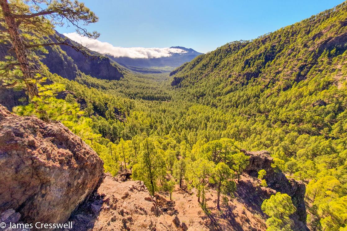 A photo of the Mirador de La Cumbrecita, La Palma