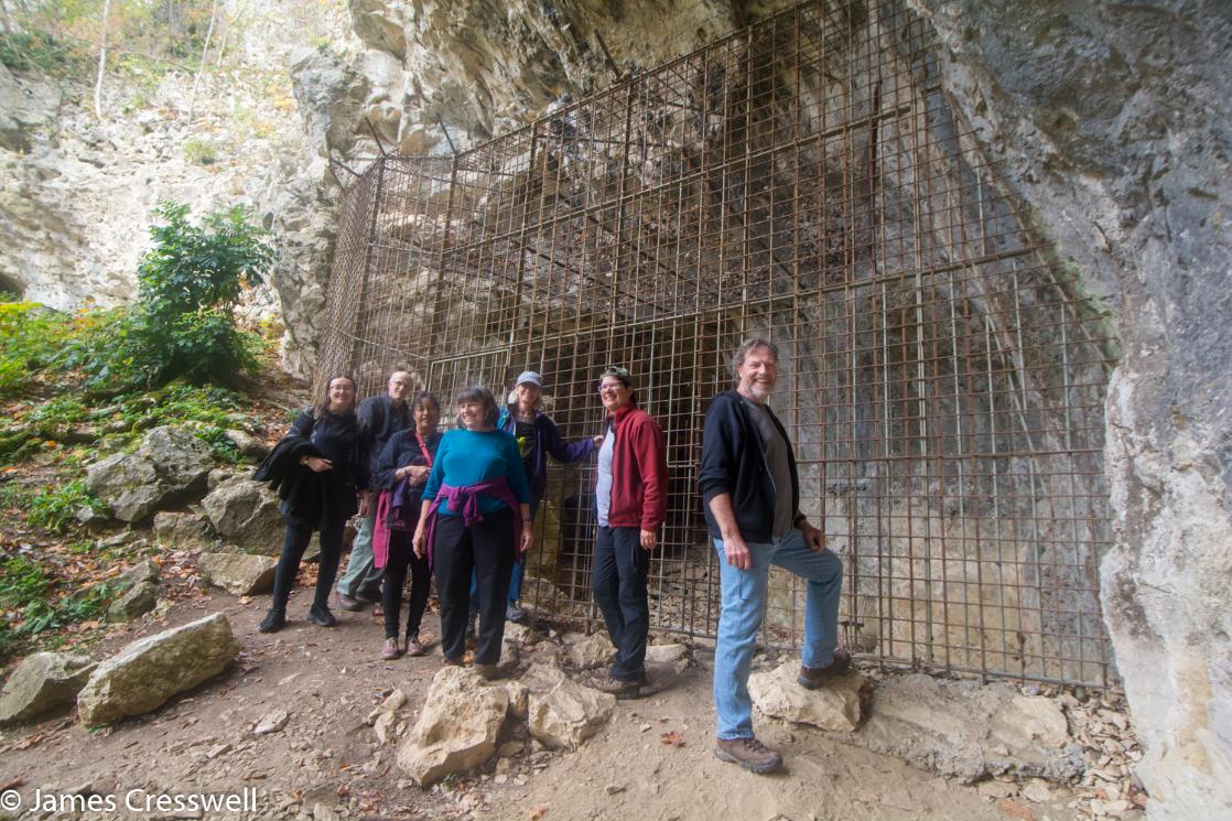 Geissenklösterle Cave in the'Caves and Ice Age Art in the Swabian Jura' World Heritage Site, is the discovery site of the world's oldest musical instrument, flutes made from bird and mammoth bones, geology of Germany tour, GeoWorld Travel