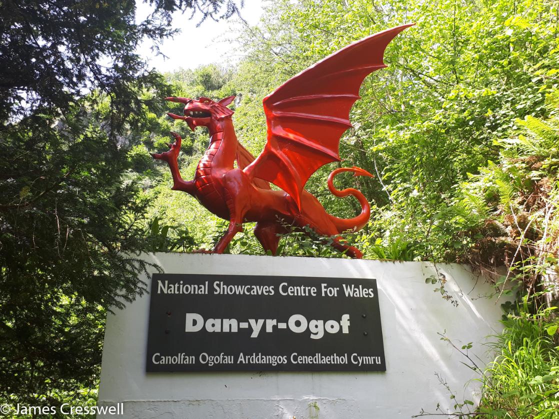 A photograph of the National Show Caves of Wales, taken on a GeoWorld Travel geology of Wales trip, tour and holiday