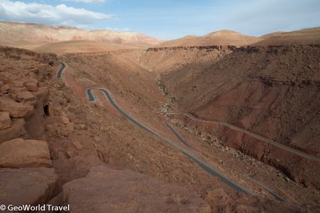 Crossing the Atlas Mountains. Morocco geology holiday