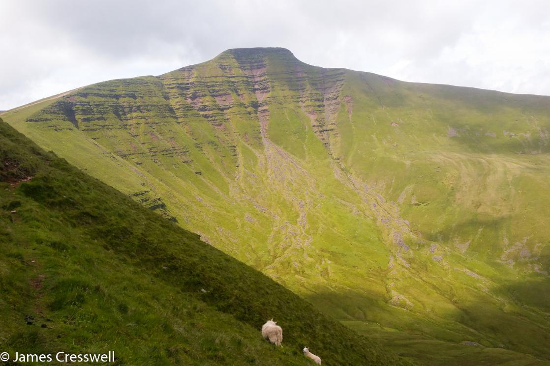 A photograph of Pen y Fan, in the Brecon Beacons National Park, taken on a GeoWorld Travel walking tour