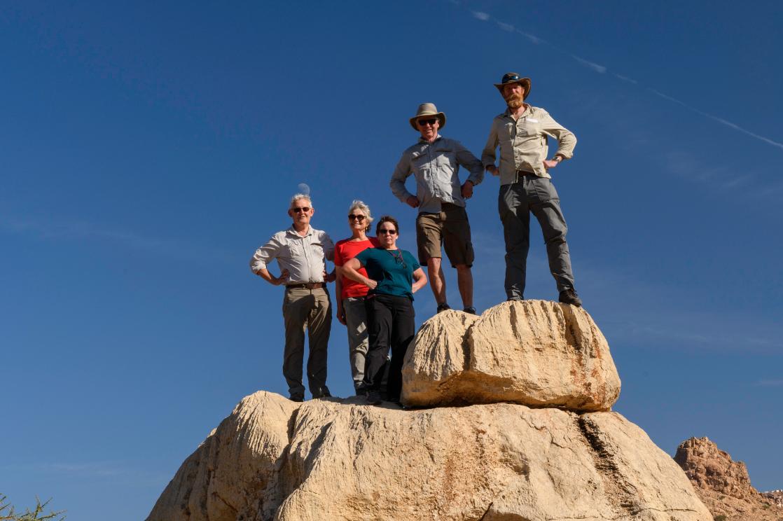 A photo of a GeoWorld Travel group in Oman