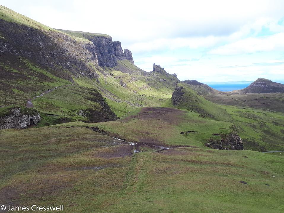 The Quiraing and Trotternish landslip, Isle of Skye