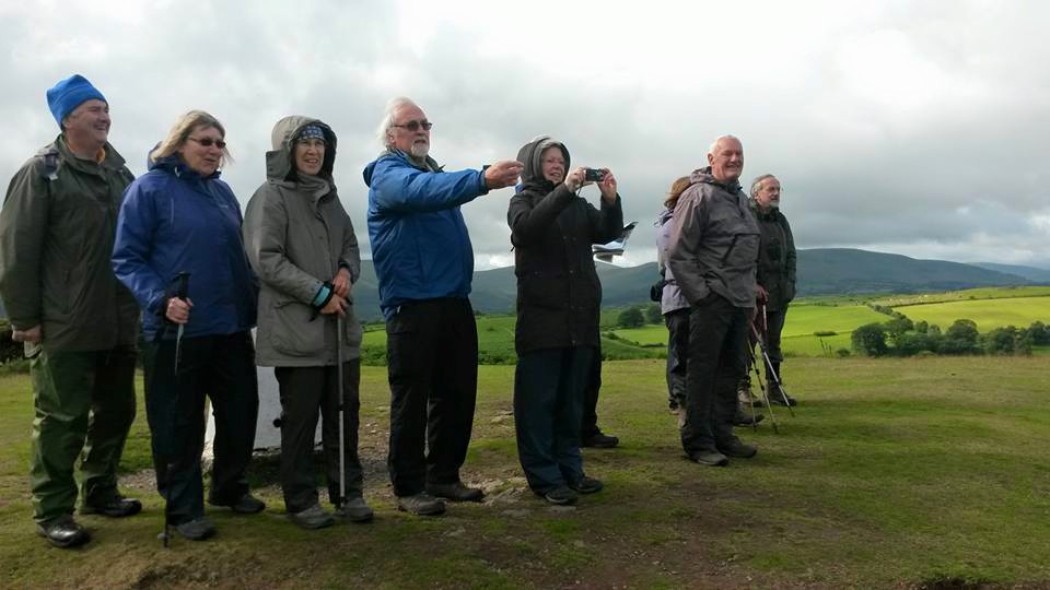 Hay U3A at Twyn y Gaer, GeoWorld Travel geology field trip