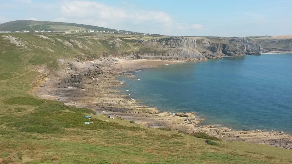 Fall Bay, Gower, GeoWorld Travel geology field trip